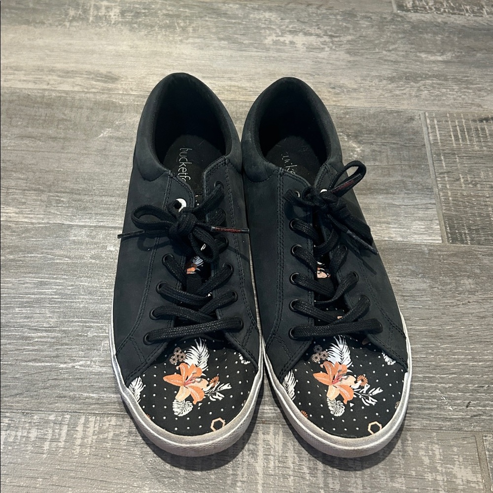 Bucket Feet Floral Artistry Sneakers Size 10 - Picture 5 of 9